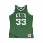Korvpallis&auml;rk - Boston Celtics - Larry Bird #33 - Roheline/valge - Varrukateta - T&auml;iskasvanu L valge