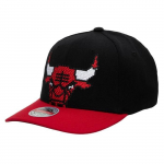 Casquette Snapback - Mitchell & Ness - NBA 8 BIT - Chicago Bulls - Blanc - Noir et Rouge - Sportswear