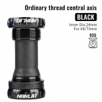 Jalgratta keermestatud laagri v&otilde;lli tihendatud keskv&otilde;lli jalgratas Bb52 keraamiline laager &otilde;&otilde;nes &uuml;hes t&uuml;kis Sealed bearing shaft