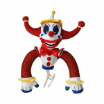 25CM FNAF M&auml;ngu Secret of the Mimic Joker Pl&uuml;&uuml;sist Nukk M&auml;nguasi Multikas Armas Pehme kloun Toa Kaunistus Pl&uuml;&uuml;sist Nukk M&auml;nguasi Kingitus valge