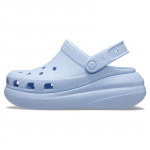 Crocs Mega Crush Clog PU Puffs Mitmek&uuml;lgsed ja mugavad Kerged ja hingavad Augudega kingad 6cm Unisex Taevasinine 41-42