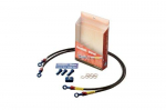 Ehita pidurivoolik alumiiniumist (Sinine/Punane) Sobiv suitsuvoolik Direct RG250 Gamma (85-87 3/4 t&uuml;&uuml;p) 20555050S RG250&gamma;[Gamma] (85-87 3/4 type) 20555050S punane