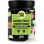 5:15PM Munkvilja magustaja pulber er&uuml;tritoliga 400 g | Munkvilja suhkruekstrakt toiduvalmistamiseks ja k&uuml;psetamiseks | Looduslik suhkruasendaja
