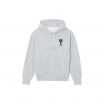Puma x AMI Paris Vabaaja Spordilogoga &Uuml;hev&auml;rviline Huppar SS22 Meeste Pealisr&otilde;ivad Segahall 534069-04 XXS