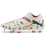 Puma Future Ultimate 7 FG AG Creativity Pack Meeste Tennised Valge Ocean-Tropic T&uuml;rkiis-Surf 107836-01 44
