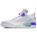Air Jordan Spizike Low Dongdan Meeste tossud Valge Indigo-Burst Helelilla HF5758-151 40