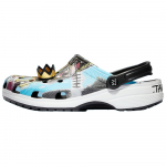 Jean-Michel Basquiat x Crocs Classic Clog Pop Art Unisex TOSSUD Mitmev&auml;rviline Must 209486-001 34-35