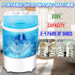 5kg Kingapesumasin &Uuml;he trumliga pesumasin ja kuivati masin kingadele, riietele, topeltkasutusega kingapuhastaja, &uuml;ks mini