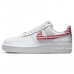 Nike Air Force 1 Low '07 Essential Valge Mystic Red Ruuduline Naiste Tossud DZ2784-101 44