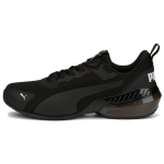 Puma X-Cell Paeladega Kangas Libisemiskindel Kulumiskindel Madalad Jooksukingad Meeste toss Must 376145-01 44.5