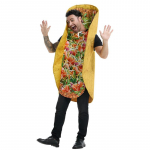 Burrito kost&uuml;&uuml;m, t&auml;iskasvanule Adult One Size kollane