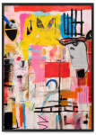 Plakat street art grafitti 21x30 cm