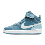 Nike Court Borough Mid 2 GS Cerulean Laste tossud Sinine Glacier-Blue Valge CD7782-401 36.5