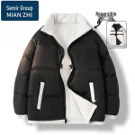 Mian Zhi Men's Reversible Padded Jackets & Short Sleeve T-shirt XL
