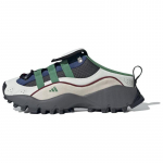 Adidas SEEULATER MULE Kulumiskindlad libisemiskindlad suletud varbaga sussid Unisex Valged Rohelised H&otilde;bedased Tennised JP5552 42⅔