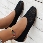 Naiste &uuml;mara varbaga lamedad kingad &uuml;hev&auml;rvilised silmkoelised kingad Vabaajalised hingavad balletikingad Naiste v&otilde;rgust lamedad jalan&otilde;ud, jalan&otilde;ud, naine 36