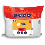 DODO - Couette temp&eacute;r&eacute;e 300 g/m&sup2; - ULTRA LAVABLE - 140 x 200 cm - Blanc valge