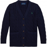 Polo Ralph Lauren Koekootud Puuvillane V-kaelusega Kardigan Laste kampsunid 313950765-005 L