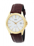 Casio - S&uuml;sinikkiust korpus Nailonrihm Naiste kvartsikell kalendriga MTP-1183Q-7A pruun
