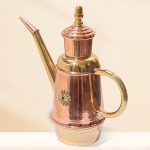 Copper Oil Dispenser Pizza Cruet 350 ml Handcrafted Retro Container for Bakeries Hotels