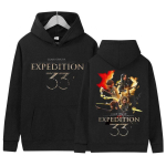 Clair Obscur Exp&eacute;dition 33 Prindiga Huppar Unisex Mood K&otilde;rge Kvaliteediga Fliisist Pullover Dressipluus Retro &Uuml;lesuurusega Pikkade Varrukatega Huppar L gray