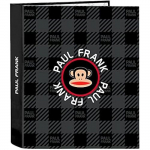 Classeur Folio 4 anneaux - PAUL FRANK - SAFTA - Noir - Confortable - Polyvalent must