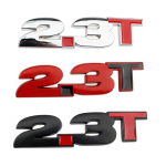 Auto 3D metallist 2,3T nihkega pagasiruumi kere m&auml;rgi embleemi kleebis Ford Mustang GT Shelby 350 500 2,3T logole C