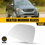 Driver+Passenger Heated Mirror Glass w/ Backing Plate For Volvo XC60 2010-2017 1X Right Mirror Glass