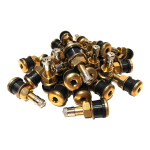 TR501 Valve Stems Brass Clamp in Tubeless 1.5 inch Bus Truck Valve Stem for 0.625in Valve Holes Valve 10pcs 10pcs TR501