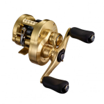 Shimano Calcutta Conquest 2021 201HG VASAKpoolne Baitcasting rull bassi p&uuml;&uuml;giks kuld
