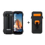 Blackview N6000 Kompaktne vastupidav nutitelefon 4,3-tolline, 16 GB RAM 256 GB ROM, 48 MP kaamera, 3880 mAh aku, Helio G99 with case must