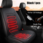 1/2tk Talvine Soojendusega Auto Istmekate 12V Soojendusega Soojem Auto Istmepadi Auto Universaalne Istmekaitse Keep Kate Padjakomplekt