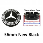 20 40 60 80 TK 56mm 60mm 68mm 75mm 3-pin For GLA GLB GLC A B C E Mercedes Benz Auto Ratta rummu keskkatted Kate Embleem Logo 20PCS