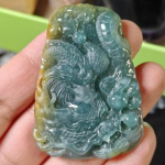 Draakonibr&auml;ndi jadeiit ripats: Naturaalne A-klassi jade meestele ja naistele