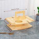 Kokkupandav veinilaud V&auml;litingimustes Eemaldatav veiniklaasihoidja Kokkupandav laud Puuvilja-sn&auml;kialus Kaasaskantav puidust piknikulaud Kandesang