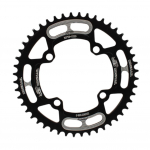 44T/46T/48T/50T/52T M&auml;giratta hammasratas MTB ratta v&auml;ntv&otilde;ll Alumiinium kitsas-lai hammasratas BCD 104 Positive and negative tooth disc 44T black #1