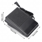 C-8001 &otilde;mblusmasina jalgpedaali juhtpult, mis sobib SINGERi &otilde;mblusmasina tarvikutele must