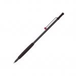 Tombow ZOOM 707 &otilde;lip&otilde;hine pastapliiats 0,7 mm [K&otilde;ik 2 v&auml;rvi] - Stiilne kirjutusvahend Gray/Black