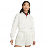 Nike naiste kootud poollukuga pusa L
