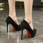 12cm K&otilde;rged Kontsad Seksikad Terava Ninaga Stiletto K&otilde;rge Kontsaga Kingad Mood Lakknahast K&otilde;rge Kontsaga &Uuml;hed Kingad Banketipeo Kleidi Kingad 38 beige
