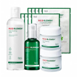 Dr.G Red Blemish Clear 4-astmeline rahustav komplekt (Rahustav mask 10 lehte + Tooner 300ml + Aktiivne essents 80ml + Kreem 100ml)