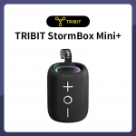 StormBox Mini Bluetooth Speaker, 12W 360&deg; Sound With XBass, LEDs, 12 Hours playtimes, IPX7 Waterproof, For Hiking/Outdoor must
