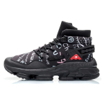 Li Ning CF Countflow AMMO 'Black' Non slip Lightweight High top Sports Casual Shoes Men's Black AGLP137-3 42