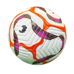 Uus K&auml;sitsi valmistatud Premier League Nr. 5 Jalgpall Plahvatuskindel Ja Kulumiskindel PU &Otilde;mblusteta Kuumliimitud T&auml;iskasvanud &Otilde;pilane M&auml;ng Treening Jalgpall No. 5 ball (for regular 11-a-side use) punane