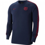 Nike FC Barcelona Fliisist &Uuml;mmarguse Kaelusega Pikkade Varrukatega Dressipluus Meeste dressipluus BQ6500-451 S