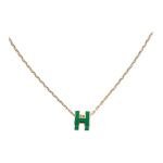 Hermes Mini Pop H Kaelakee Naiste kaelakee Paabulinnu-Roheline H147992F-83 Box+Shopping Bag