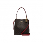 Coach Town 26 Klassikaline Monogramm L&otilde;uend ja Nahast Koppkott Naiste K&auml;ekotid 91512-IMRVQ Basic Set (Bag+Dust Bag)