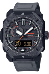 Casio Pro Trek Climber Line P&auml;ikeseenergial t&ouml;&ouml;tav Raadiojuhitav Plastikust Kell Biomassi Halli V&auml;rvi, PRW-6900BF-1JF, Meeste, hall v&auml;rv