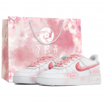 Nike Air Force 1 Minu armastus kirsipuu&otilde;ite vastu Rula kingad Naiste Valge Roosa CW2288-111(Team113-S-BOX) 37.5