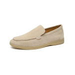 Br&auml;ndi Disain Meeste seemisnahast kingad Mokassiinid Driving Flats Meeste Loafers Vintage Slip-on vabaaja meeste seltskondlikud peokingad 38 beež
